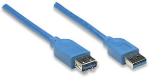 Cable de Extensión USB de Súper Velocidad MANHATTAN -