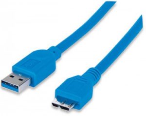 Cable USB - Micro B - Micro USB MANHATTAN 393898