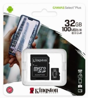 Micro SD Kingston Technology CANVAS SELECT PLUS