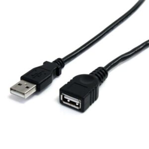 Cable USB StarTech.com USBEXTAA10BK