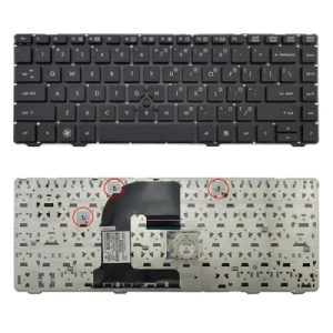 Teclado color Negro en Español Battery First para HP Elitebook 8460P