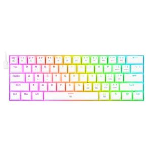 Teclado Mecánico  Redragon Dragonborn White