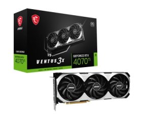 Tarjeta de video MSI RTX 4070 Ti Ventus 3X 12G OC